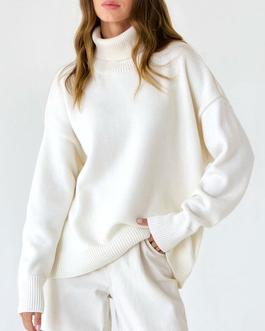 Marcia | Women's Oversized Roll Neck Jumper